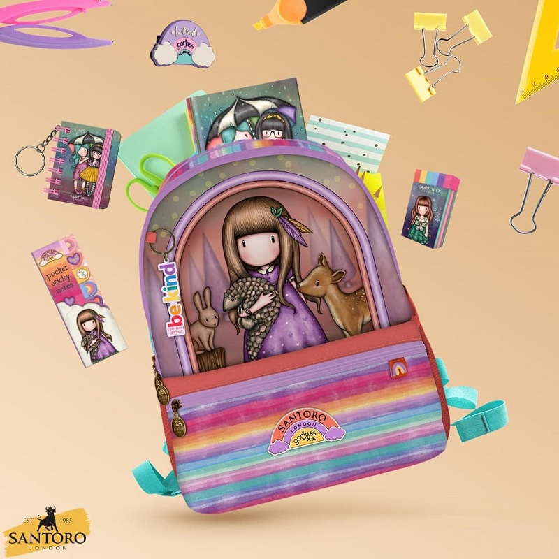 раници Be Kind на Santoro Gorjuss за училище