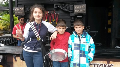 златотърсачи с медали в legoland