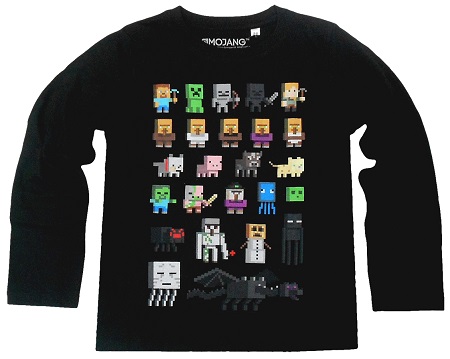 Minecraft тениска