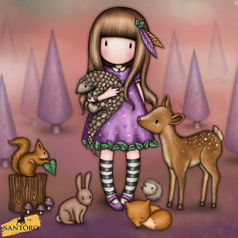 Be Kind To All Creatures - новият принт върху раниците за училище на Gorjuss