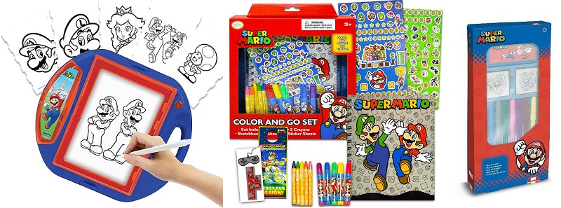 за рисуване със super mario