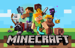 Minecraft банер