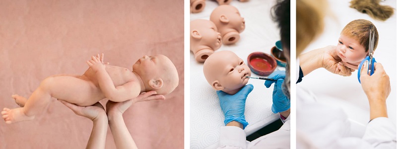 испанските детски ръчно изработени кукли