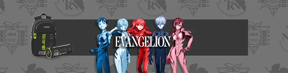 реклама на раници аниме evangelion 