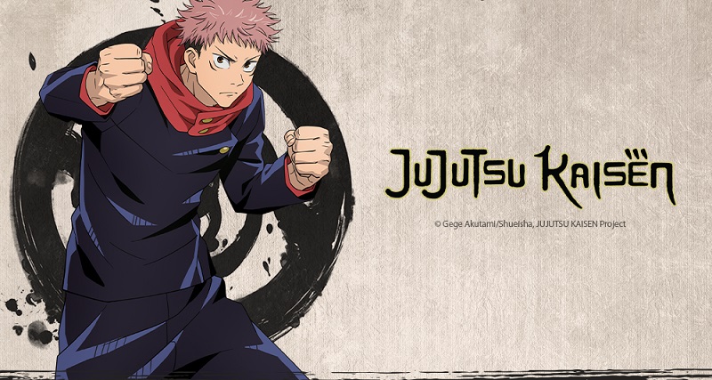 снимка от реклама на аниме jujutsu kaisen