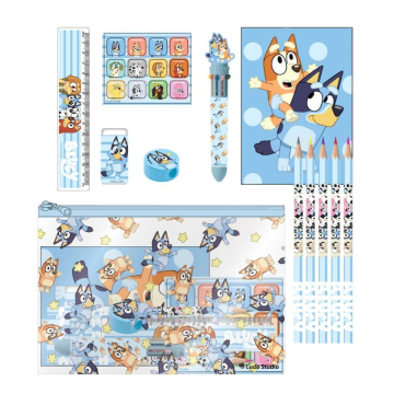 Ученически сет с 12 части Bluey