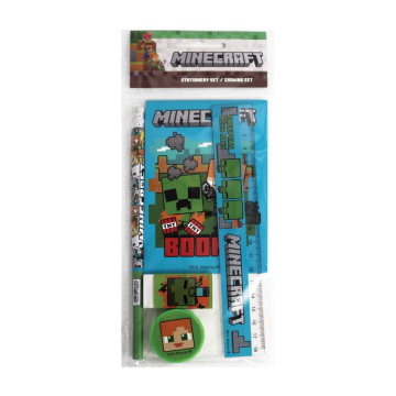Комплект ученически пособия Minecraft Chibi