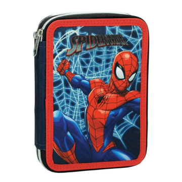 Ученически несесер със съдържание и две отделения Spiderman