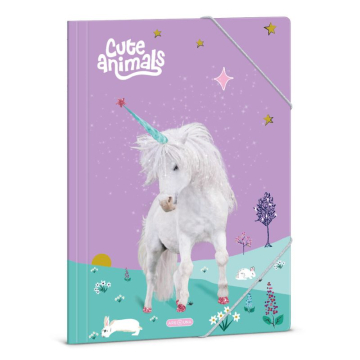 Папка с ластик A4 - ARS UNA - Unicorn (5448) 