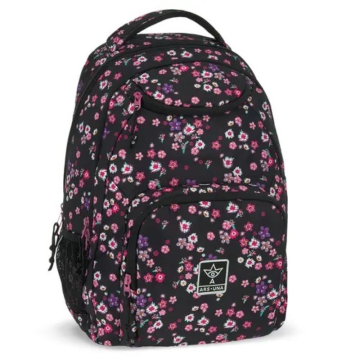 Ученическа раница AU-6 Pearl Blossom Black (5377) Ars Una