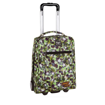 Ученическа раница на колела Coolpack - Compact - Army Stars