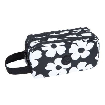 Ученически несесер с три ципа COOLPACK - PRIMUS - FLORES JASMINE