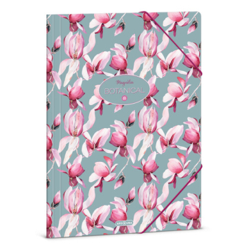 Папка с ластик Ars Una Rosy Magnolia (5252) 