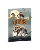 Папка с ластик Ars Una Age of the Titans (5261) 