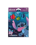 Флумастери 12 цв. Stitch