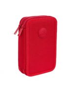 Ученически несесер с ЕКО пособия COOLPACK - JUMPER 2 - rpet RED