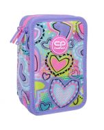 Ученически несесер с пособия Coolpack - Jumper 3 - Pastel Hearts