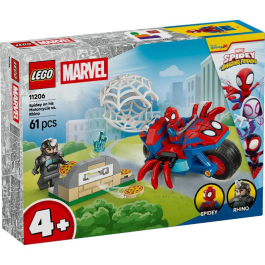 LEGO® Marvel 11206 - Спайди на мотоциклет срещу Носорога