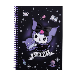 Тетрадка B5 със спирала PP 100 листа Kuromi_1