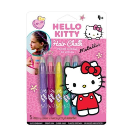 Пастели за коса 5 цвята Metallic Hello Kitty Pastel