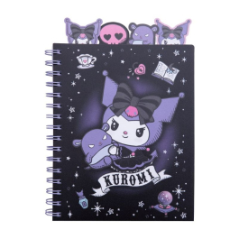 Тетрадка А5 със спирала PP 100 листа Kuromi_3