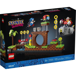 LEGO® Ideas 21331 - Соник таралежа - Зелени хълмове