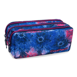 Ученически несесер с три ципа COOLPACK - PRIMUS - PINK MAGNOLIA