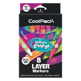Layer маркери два върха COOLPACK Teens