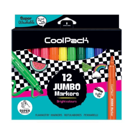 Маркери JUMBO 12 цв. COOLPACK Kids