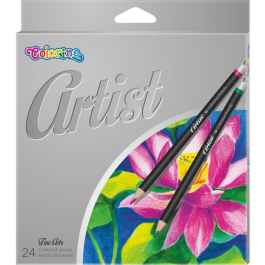 Цветни моливи  Colorino Artist 24 цвята 