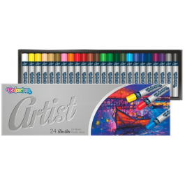 Маслени пастели Colorino Artist 24 цвята 