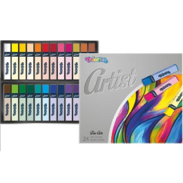 Сухи пастели 24 цвята Colorino Arist
