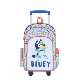 Ученическа раница на колела Bluey Blue
