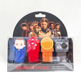 Текст маркери с 3D капачки Stranger Things