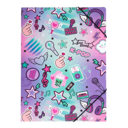 Папка с ластик A3 Coolpack K-POP BRIGHT