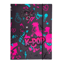 Папка с ластик А4 K-POP DARK- Coolpack