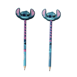 Молив с гумичка фигурка Stitch 626,асортимент 