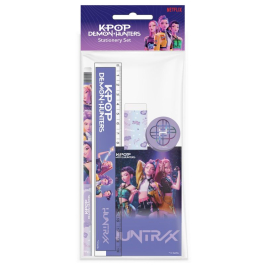Комплект ученически пособия K-Pop Demon Hunters Huntrix Lilac