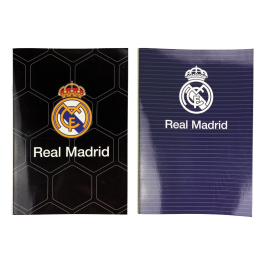 Тетрадка B5 40 листа, мека корица Real Madrid, асортимент