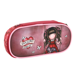 Ученически овален несесер Santoro Gorjuss Memories - Ruby
