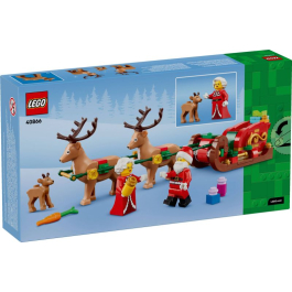 LEGO® Seasonal 40866 - Приключение с шейната на дядо Коледа