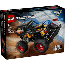 LEGO® Technic 42219 - Monster Jam™ Grave Digger™ Огън и лед