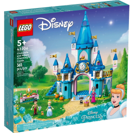 LEGO® Disney Princess™ 43206 - Чудният замък на Пепеляшка и Принца
