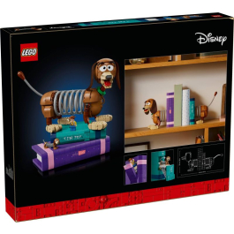 LEGO® Disney 43301 - Играта на играчките: Подпори за книги с кучето Слинки