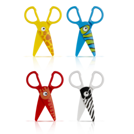 Ножица пластмасова Baby Line Colorino