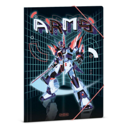 Папка с ластик A4 Ars Una A.R.M.S. (5536)