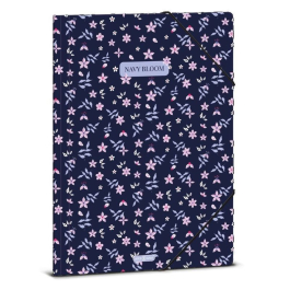 Папка с ластик Navy bloom (5561) Ars Una
