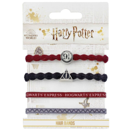 Комплект 4 бр. ластик за коса Harry Potter Platform 9 3/4 
