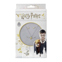 Колие и обеци Harry Potter Golden Snitch The Carat Shop