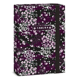 Кутия с ластик А4 Ars Una Sakura (5531)